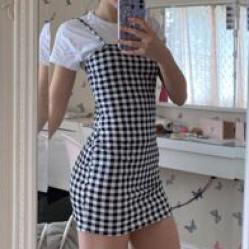 NEW Plaid Checkered Dress - Picture 2 of 4